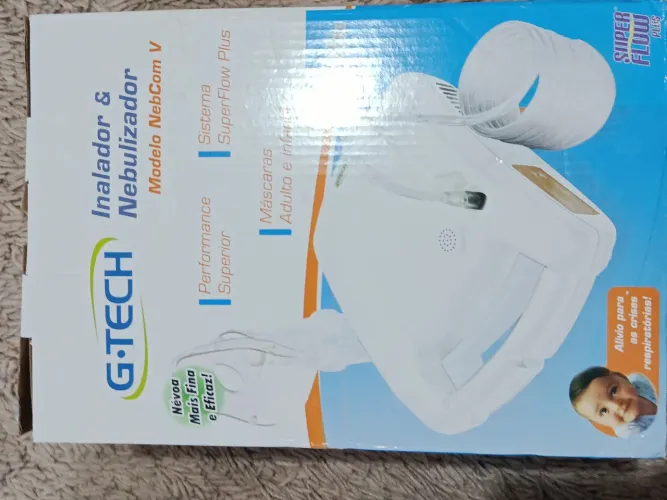 Inalador e Nebulizador G.Tech
