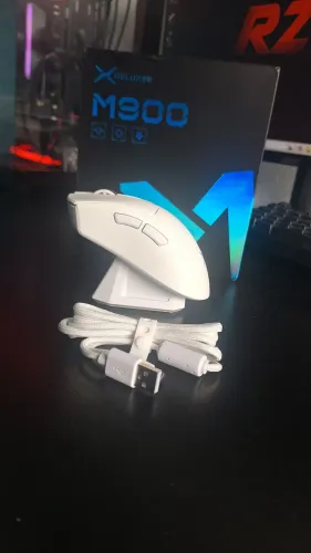 Mouse Delux M900 PRO Branco