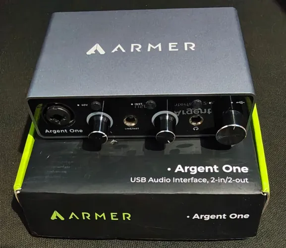 Interface de Áudio Armer Argent One