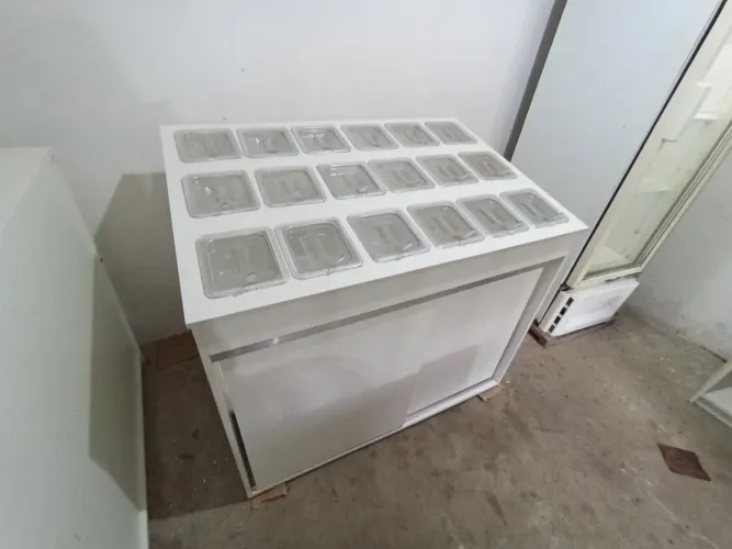 Balcão De Condimentos Açaiteria 
