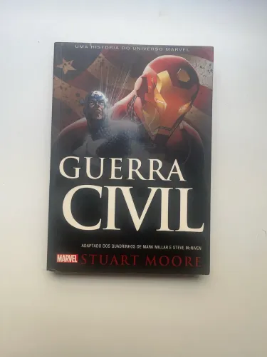 Livro Guerra Civil (Marvel/Stuart Moore) - Romance Adaptado