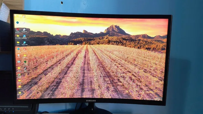 Monitor Samsung curvo 24 polegadas 