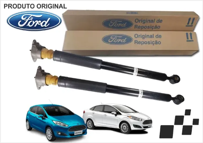 Amortecedores traseiro originais para New Fiesta