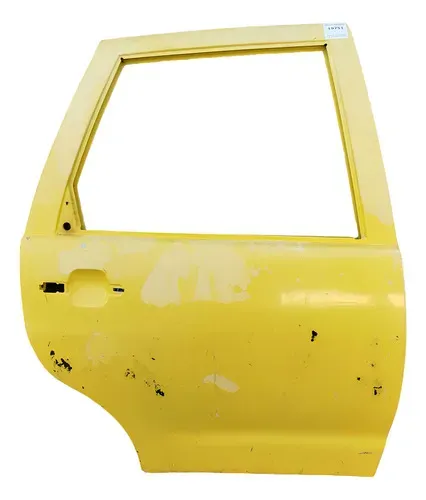 Porta Traseira Direita Seat Ibiza 1999 2000 2001  Traseira Direita Amarela
