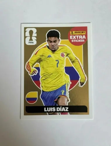 Figurinha Luis Diaz Gold Legend Original Panini