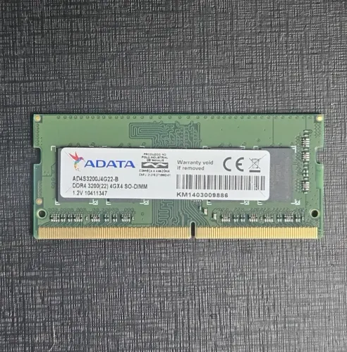 Memória RAM Adata 4GB DDR4 3200mhz