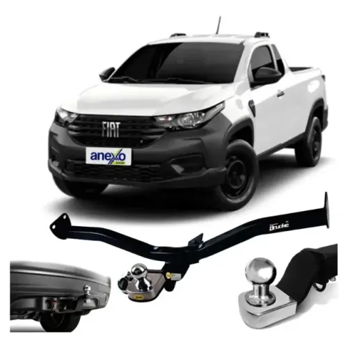 Engate Reboque Fiat Strada 2021 a 2024 Brucke REFT4051
