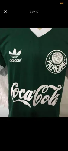 Camisa do palmeiras retrô anos 80
