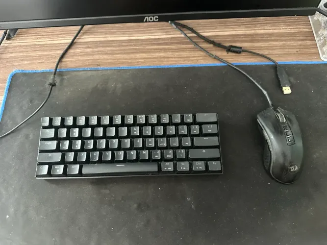 Teclado motospeed ck61 + Mouse redeagon cobra