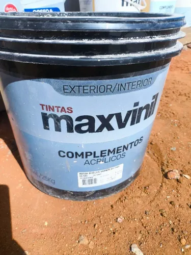 Massa acrílica Branca