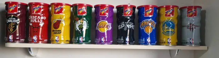 Latas Nescau NBA