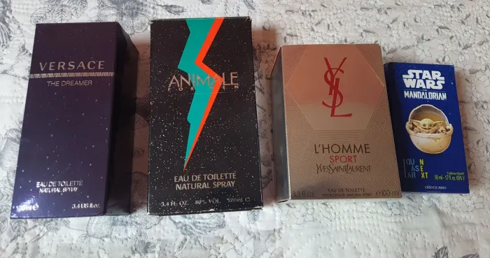 Lote perfumes originais frascos vazios