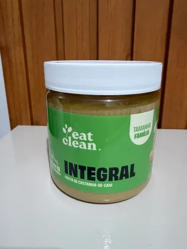 Pasta de castanha de caju integral