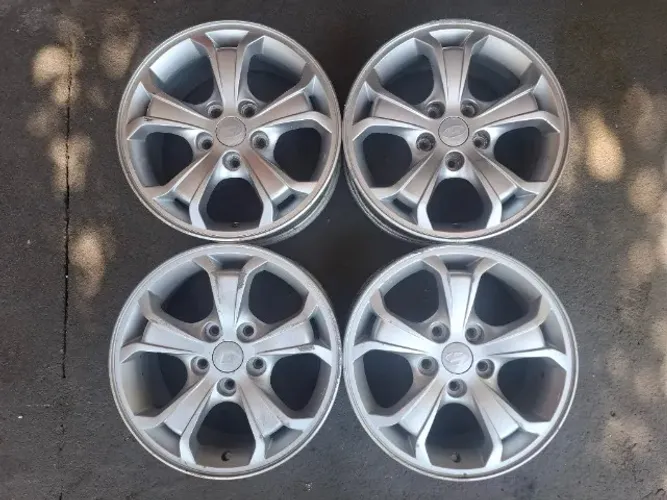 Jogo de Rodas Aro 16 Originais Hyundai Tucson_Aceito Cartão* e Troca