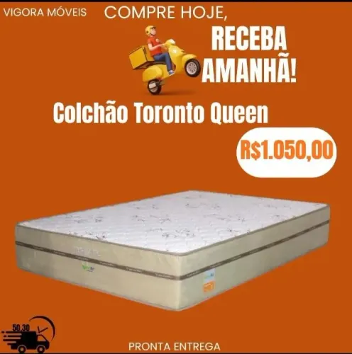 Colchão Toronto Queen (Pague na entrega)