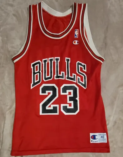 Regata Chicago Bulls (original) Michael Jordan champion 90s Masculina - Vermelho, 23