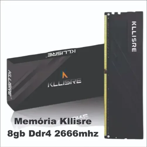 Memória Gamer Kllisre Ddr4 8gb/2666mhz - Nova 