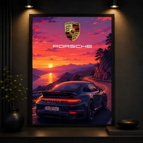 Quadro Porsche Carrera