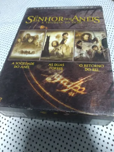 O Senhor dos Anéis a Trilogia do filme 6 DVDs 
