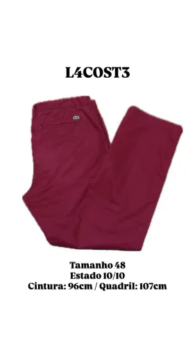 Calça lacoste