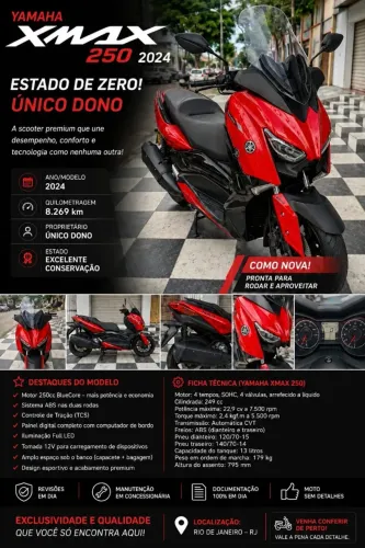 Yamaha XMax 250 ABS 2024