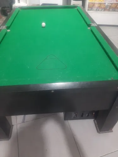 Vendo sinuca grande pano novo motivo falta de espaço valor 1.900