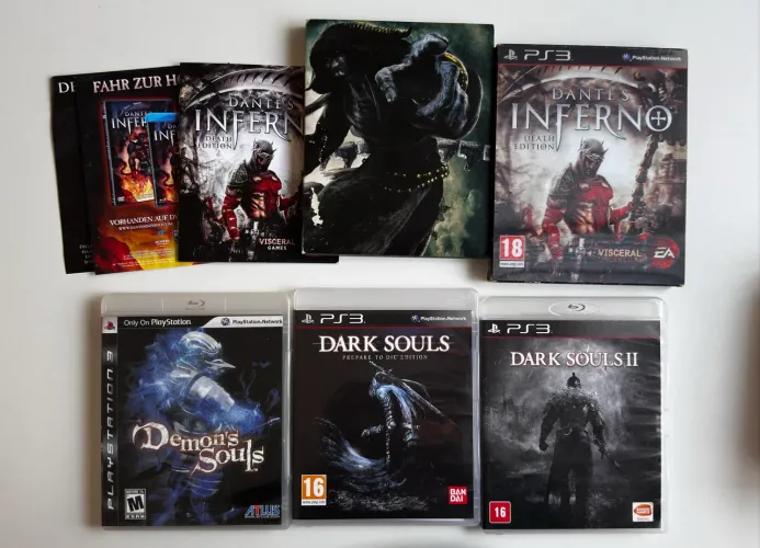 Lote Jogos Souls PS3