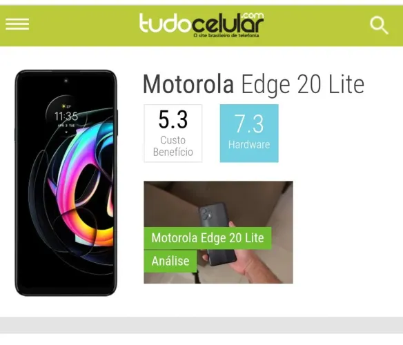 Moto Edge 20 lite