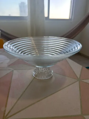 Fruteira de vidro