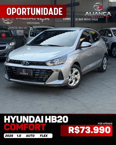 Hyundai HB20 Comfort Plus 1.0 Flex 12V Mec. 2025