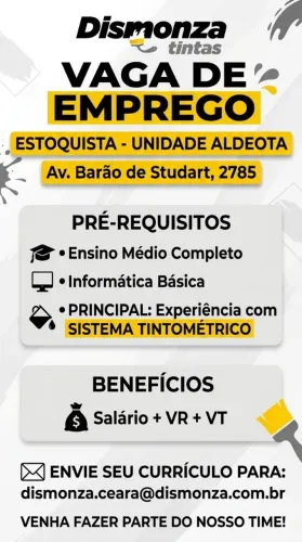 Vaga de emprego (LEIA COM ATENÇÃO)