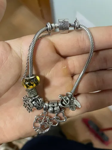 Pulseira Vivara Life Prata 925 Original com Berloques