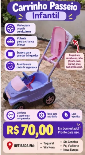 Triciclo Infantil