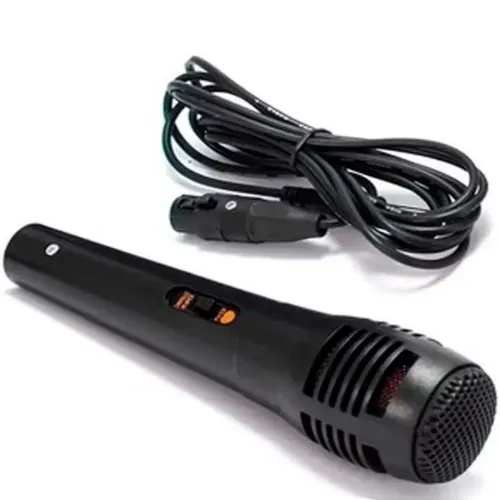 Microfone com fio 