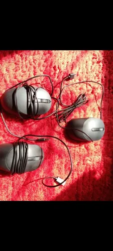 3 Mouse a lazer com fio Dell ms32220 em ótimas condições