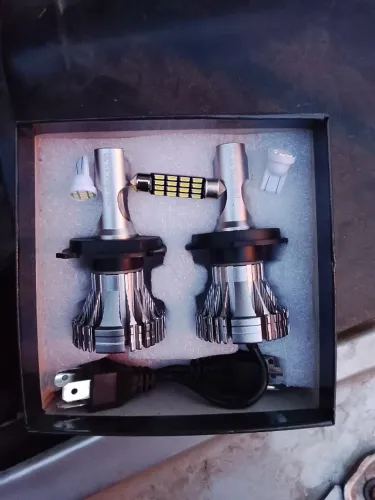 LED H4, meia luz e luz de teto