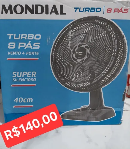 VENTILADOR TURBO MONDIAL - OUTLET