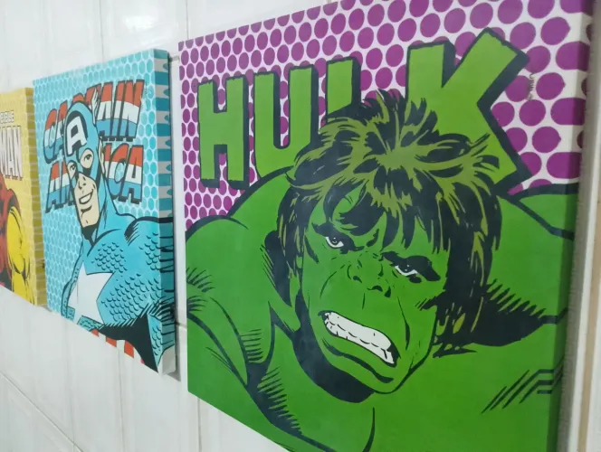 Quadros da marvel