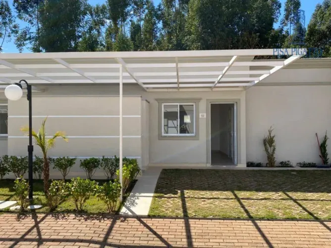 Casa com 2 dormitórios para alugar, 62 m² por R$ 3.944,45/mês - Morumbi - Paulínia/SP
