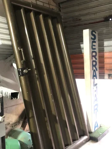 Portão social alumínio