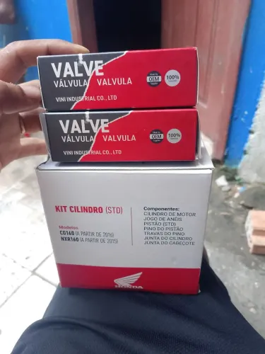 Kit cilindro+válvulas