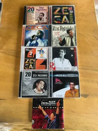 Zeca Pagodinho - Lote c/ 10 CDS
