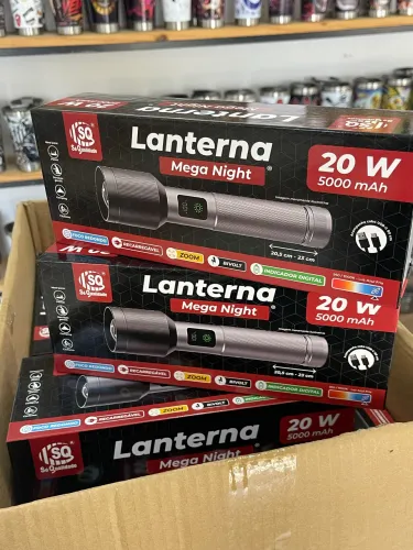 Lanterna Mega Night 20 w super potente