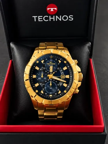 Vende-se relógio technos série ouro masculino