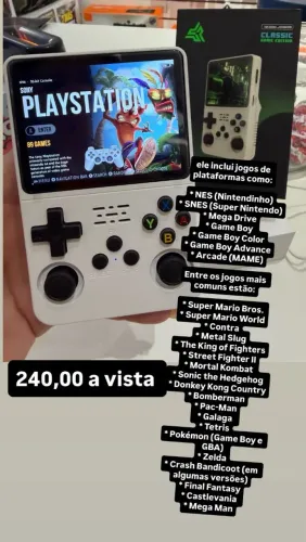 Game portátil classic