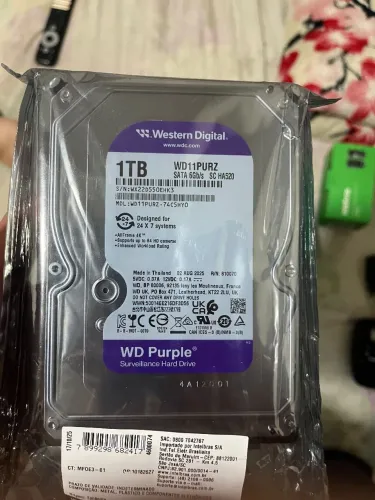 HD 1tb WD purple Original LACRADO!!!!!