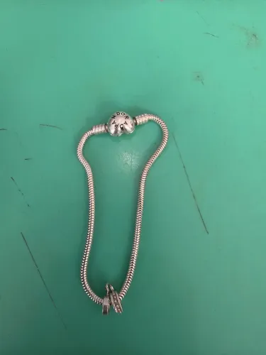 Pulseira berloque prata