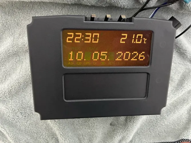 Computador de bordo Vectra Tid Data Hora e Temperatura Externa 