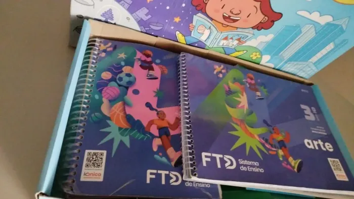 Livros ftd 3 ano sistema de ensino fundamental 1 conservado