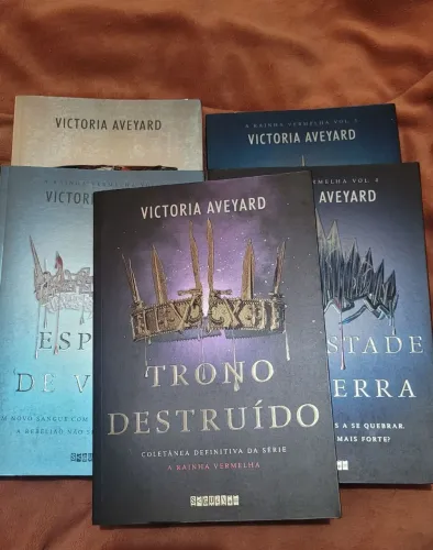 Kit Livros A Rainha Vermelha